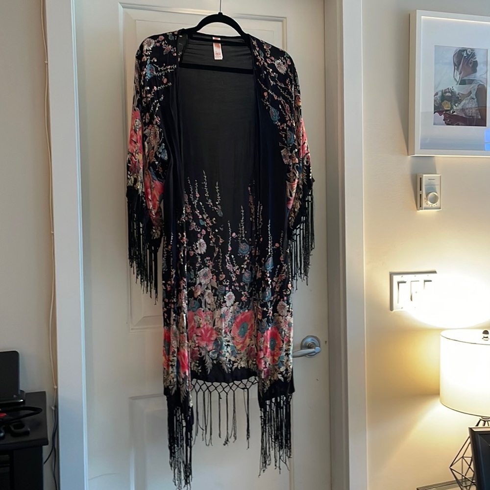 Cover up cardigan swim